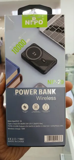 Photo - Power Bank Wireless ዋጋ:-350