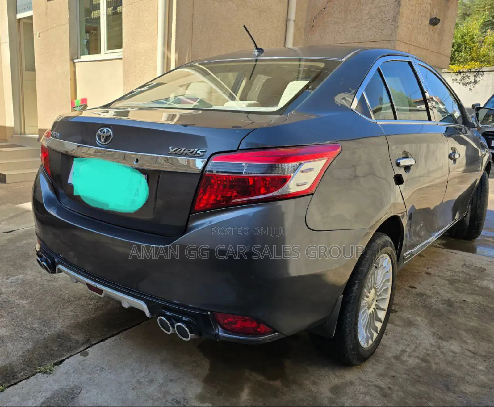 Toyota Yaris 2015 Gray