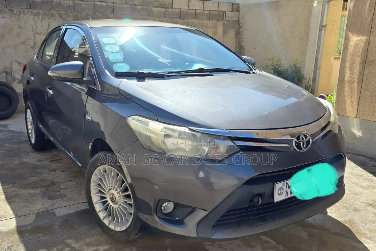 Toyota Yaris 2015 Gray