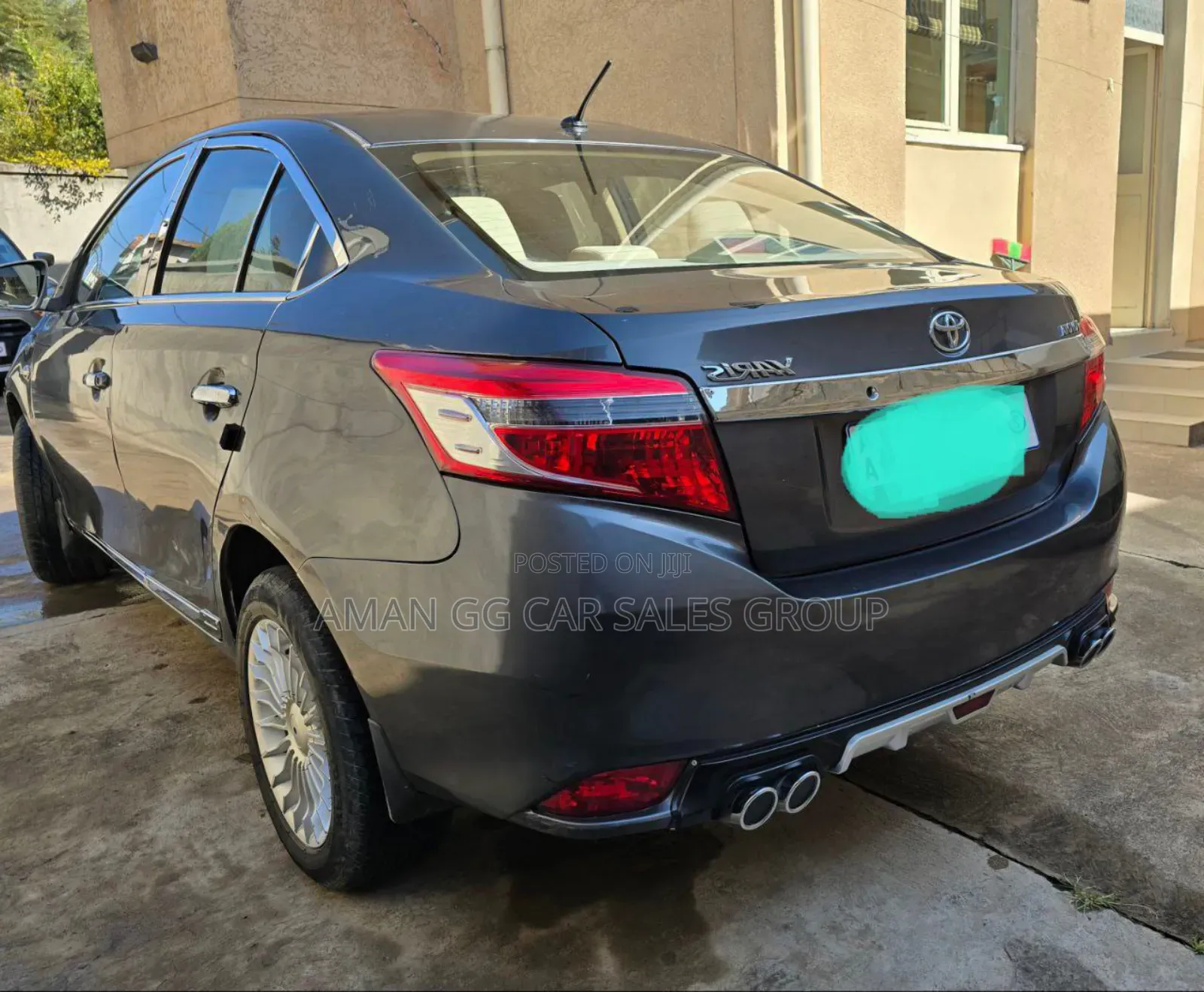 Toyota Yaris 2015 Gray