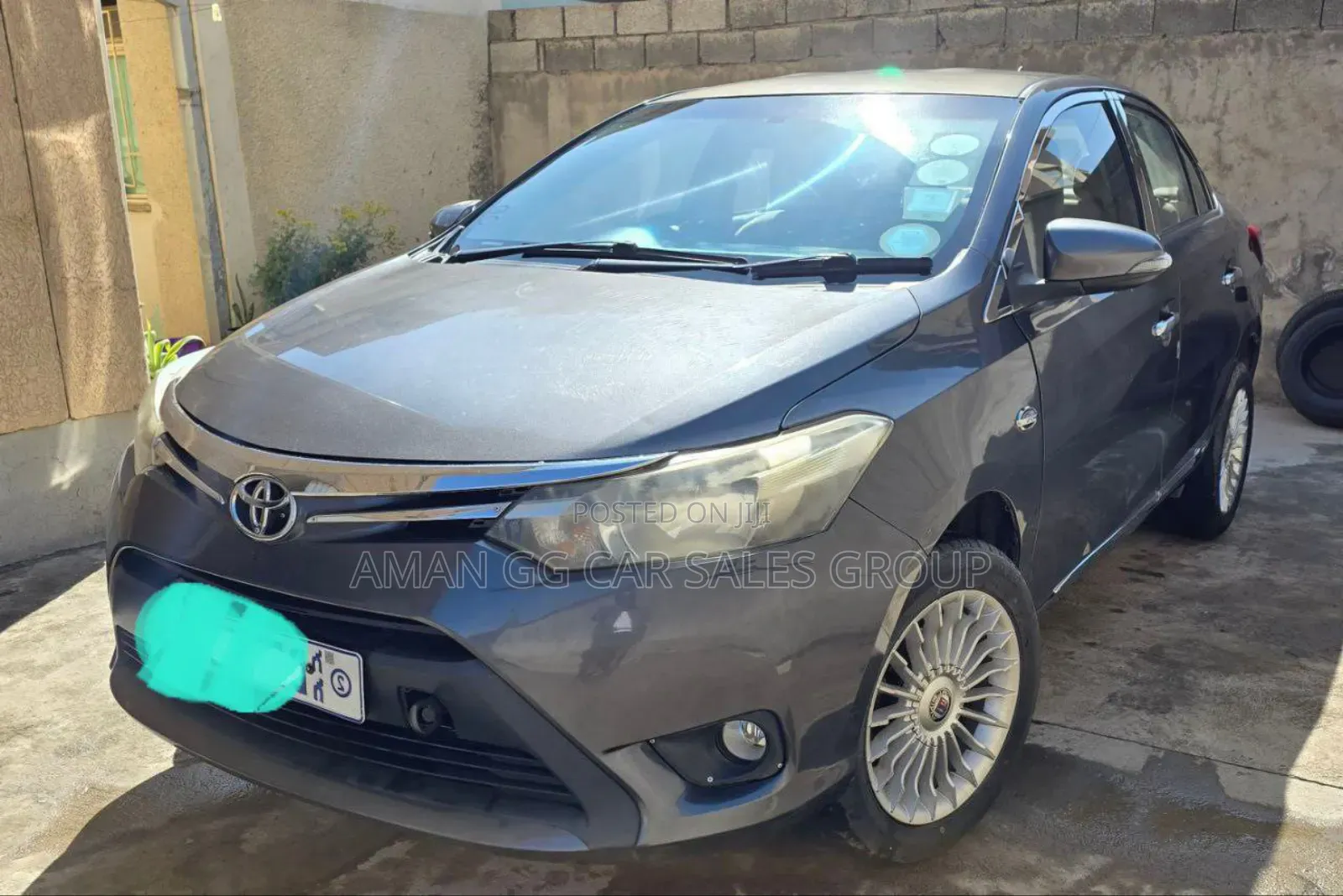 Toyota Yaris 2015 Gray