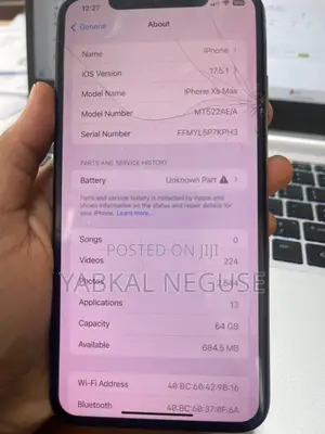 Apple iPhone XS 64 GB Gold