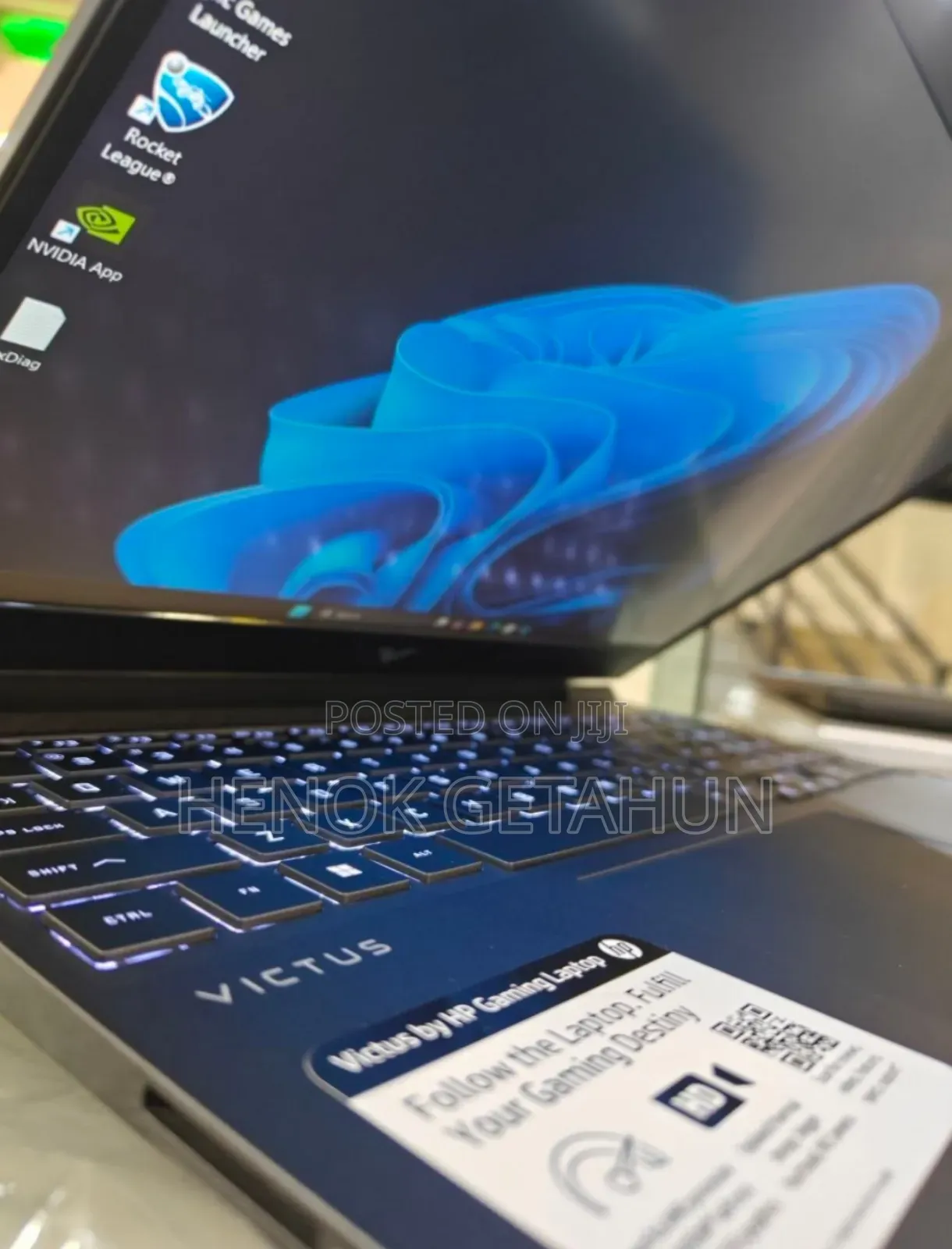 New Laptop HP Victus 16 16GB AMD Ryzen 5 SSD 512GB