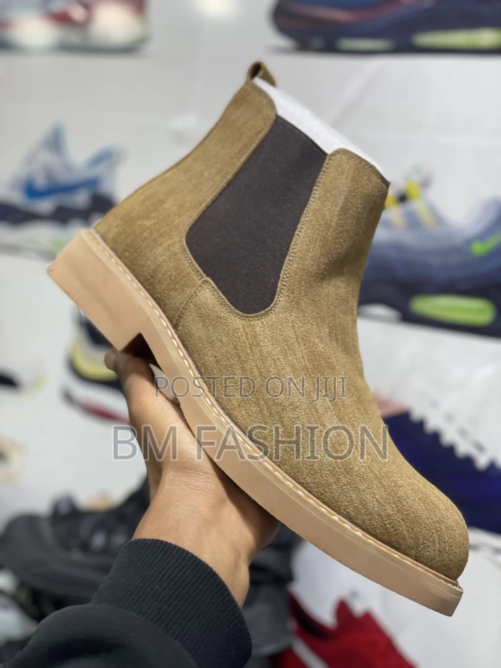 Men’S Chelsea Boots Suede Available With Many Colors Dm to Order