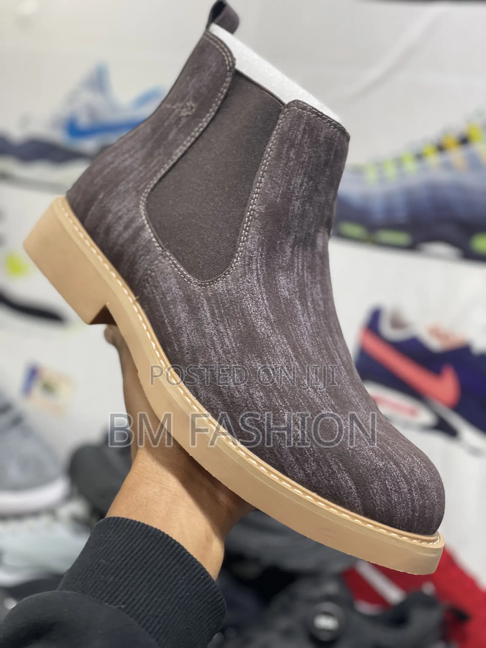 Men’S Chelsea Boots Suede Available With Many Colors Dm to Order