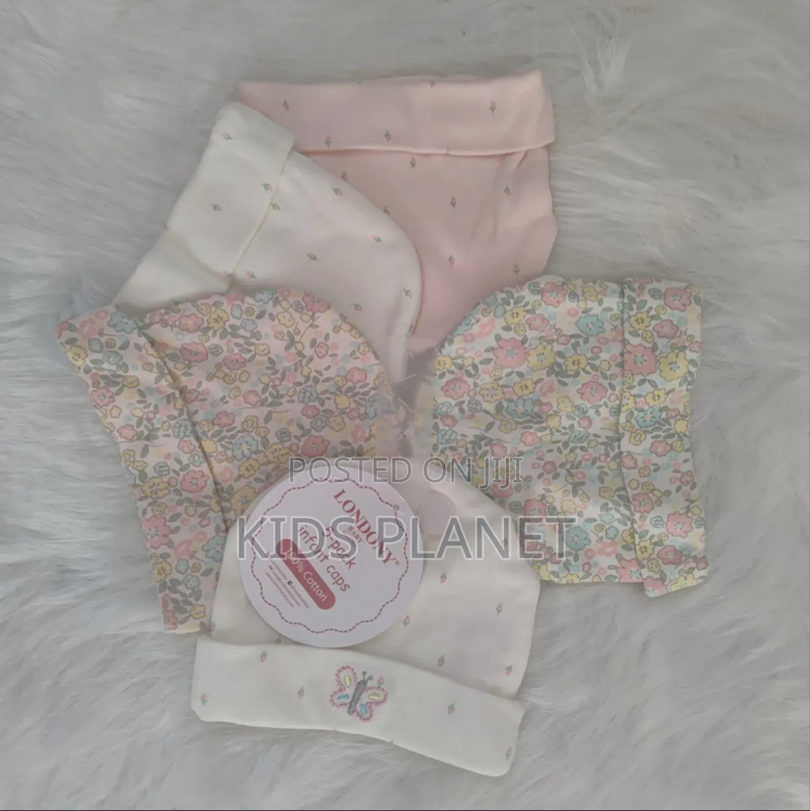 Baby Hats From 0-6m 5pcs Set