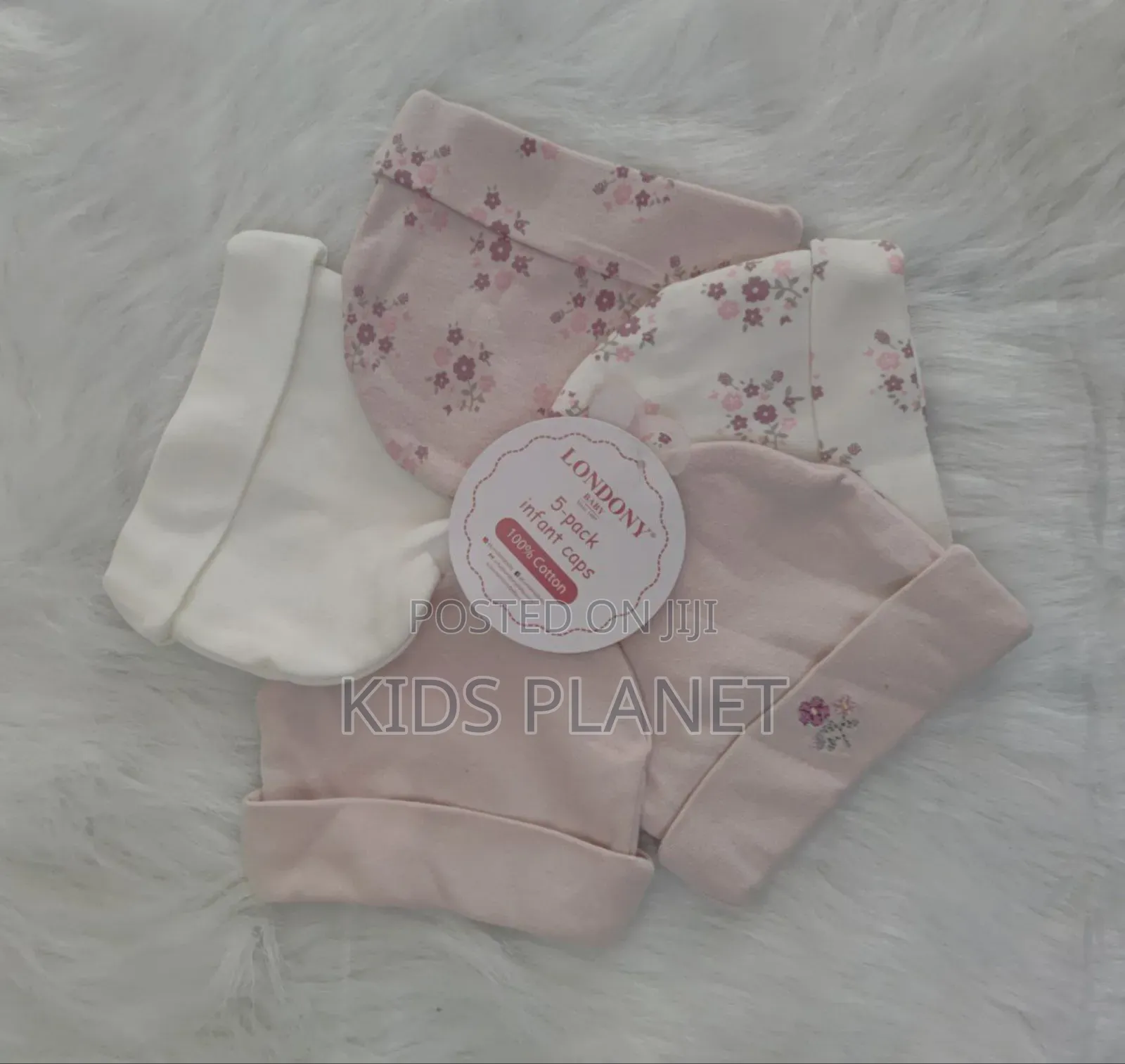 Baby Hats From 0-6m 5pcs Set