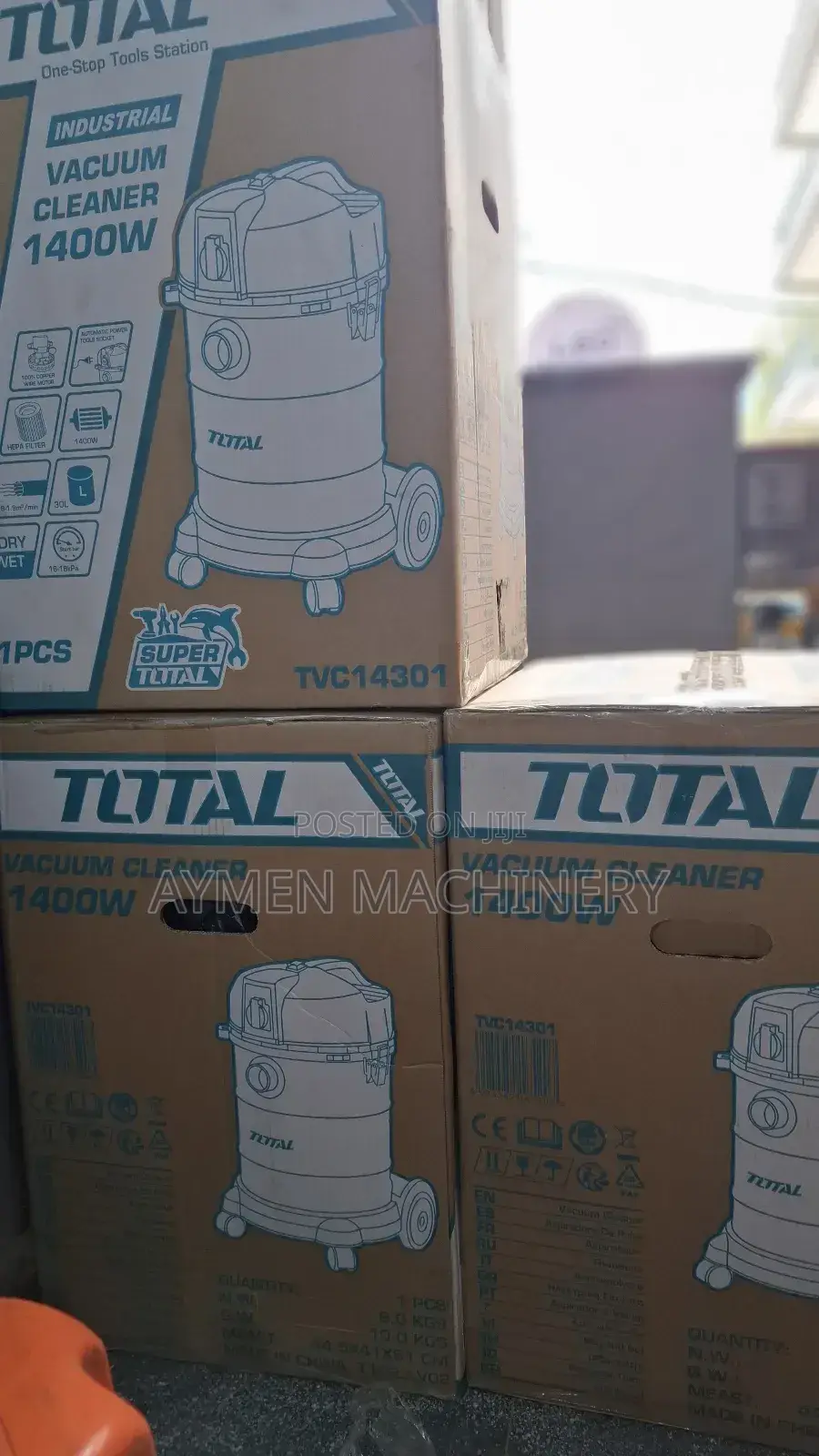 Total Vacuum 30litre Dry and Wet 30ሊትር ቫክዩም