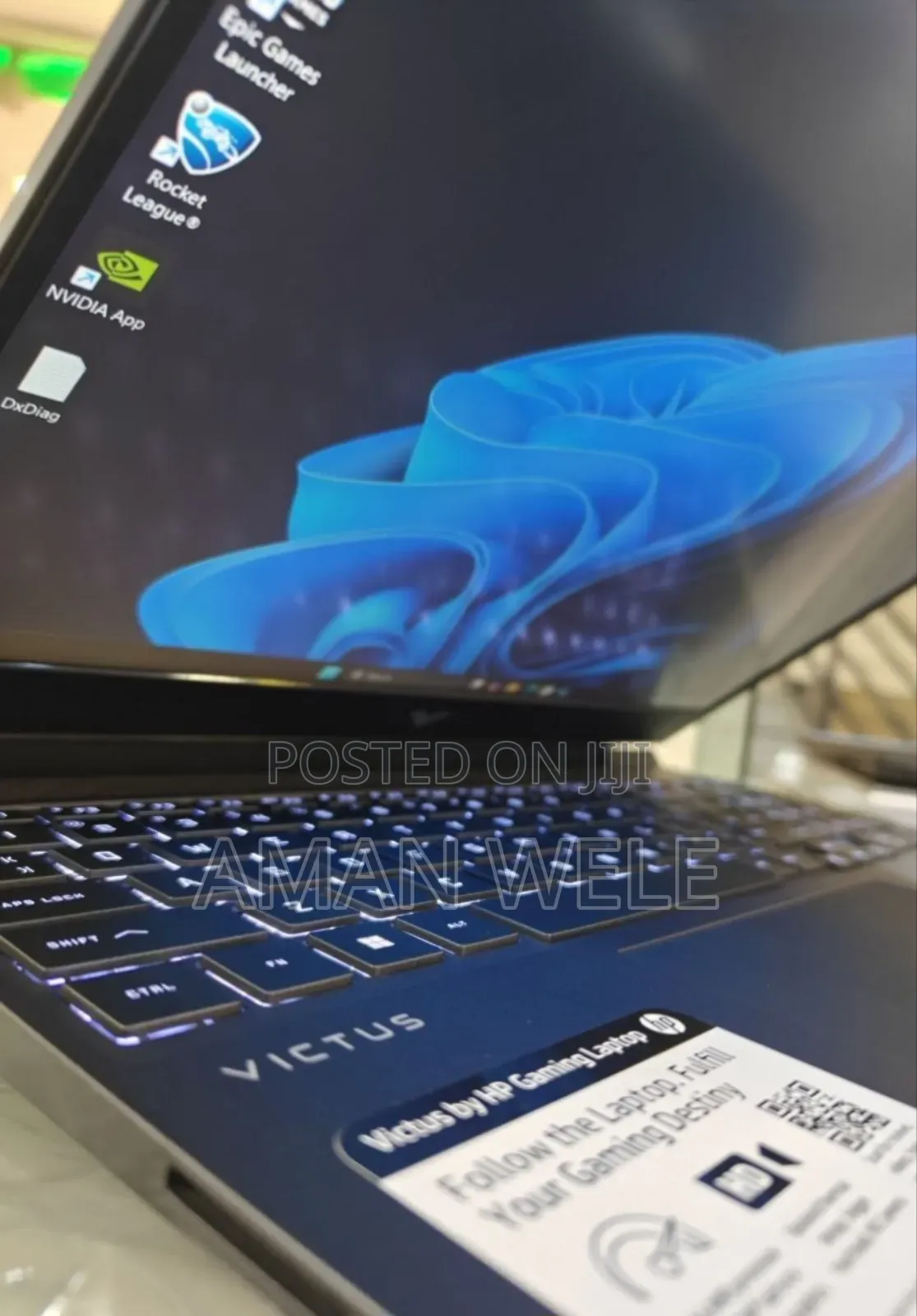 New Laptop HP Victus 15 16GB AMD Ryzen 5 SSD 512GB