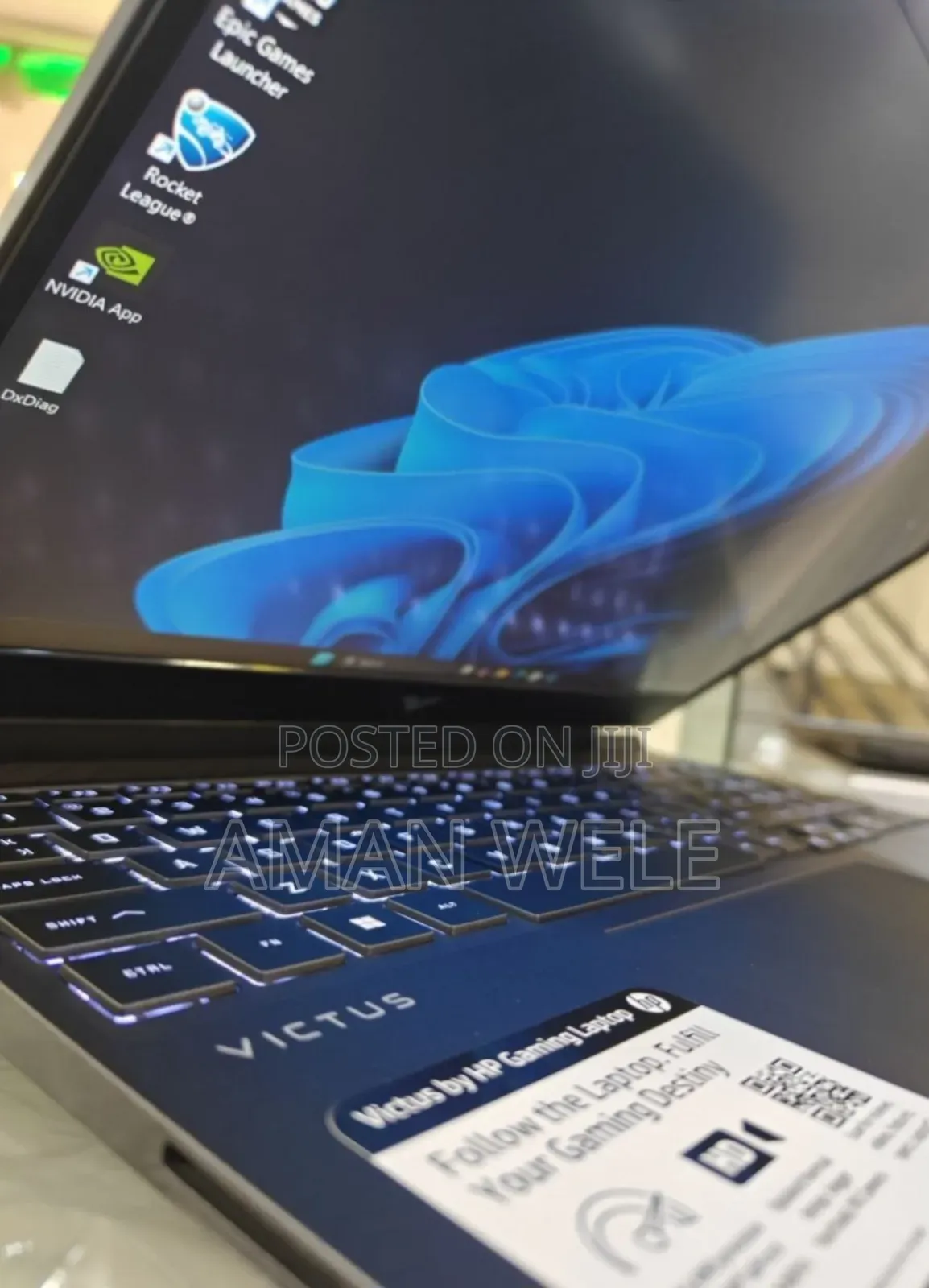 New Laptop HP Victus 15 16GB AMD Ryzen 5 SSD 512GB