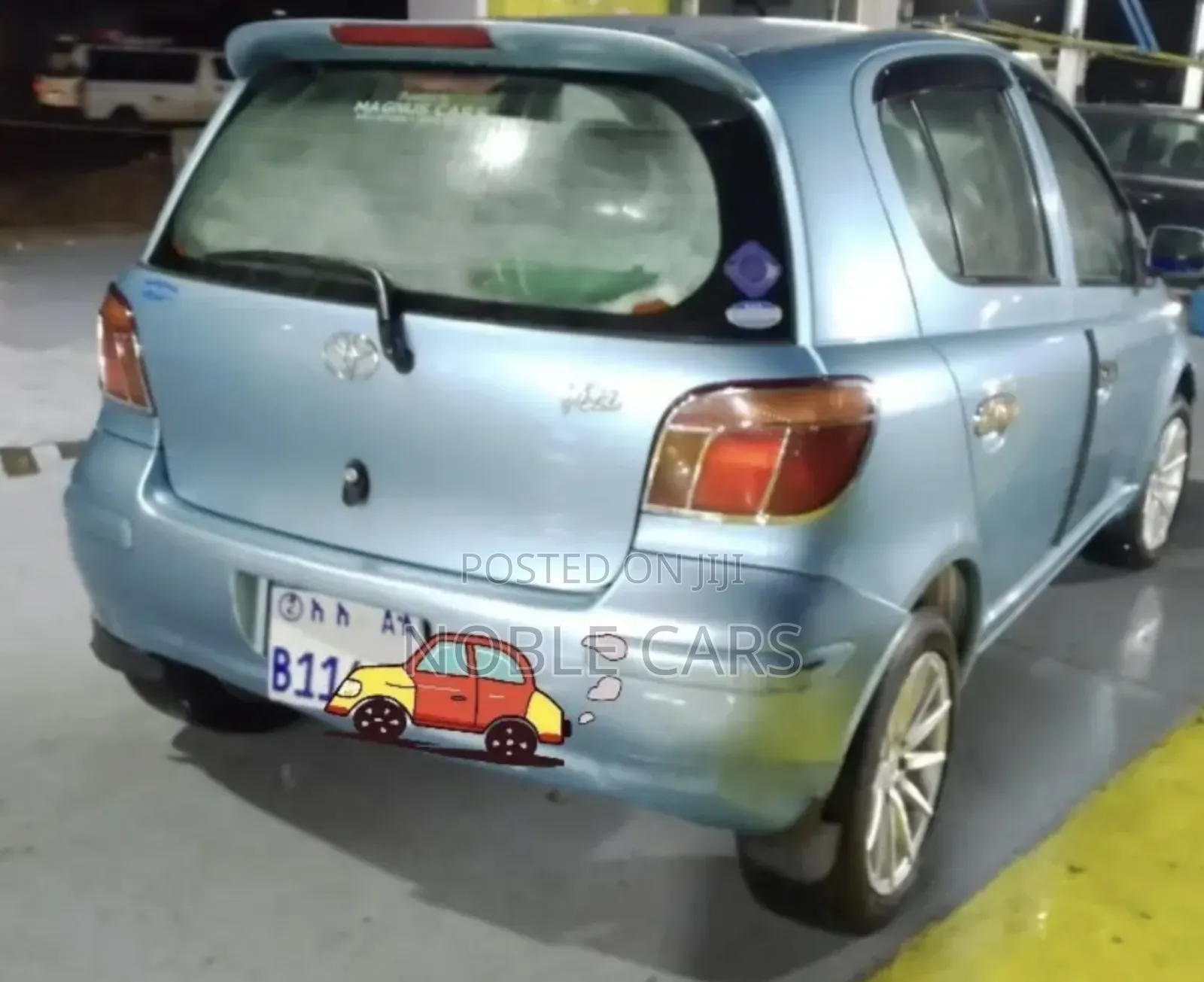 Toyota Vitz 2002 Blue