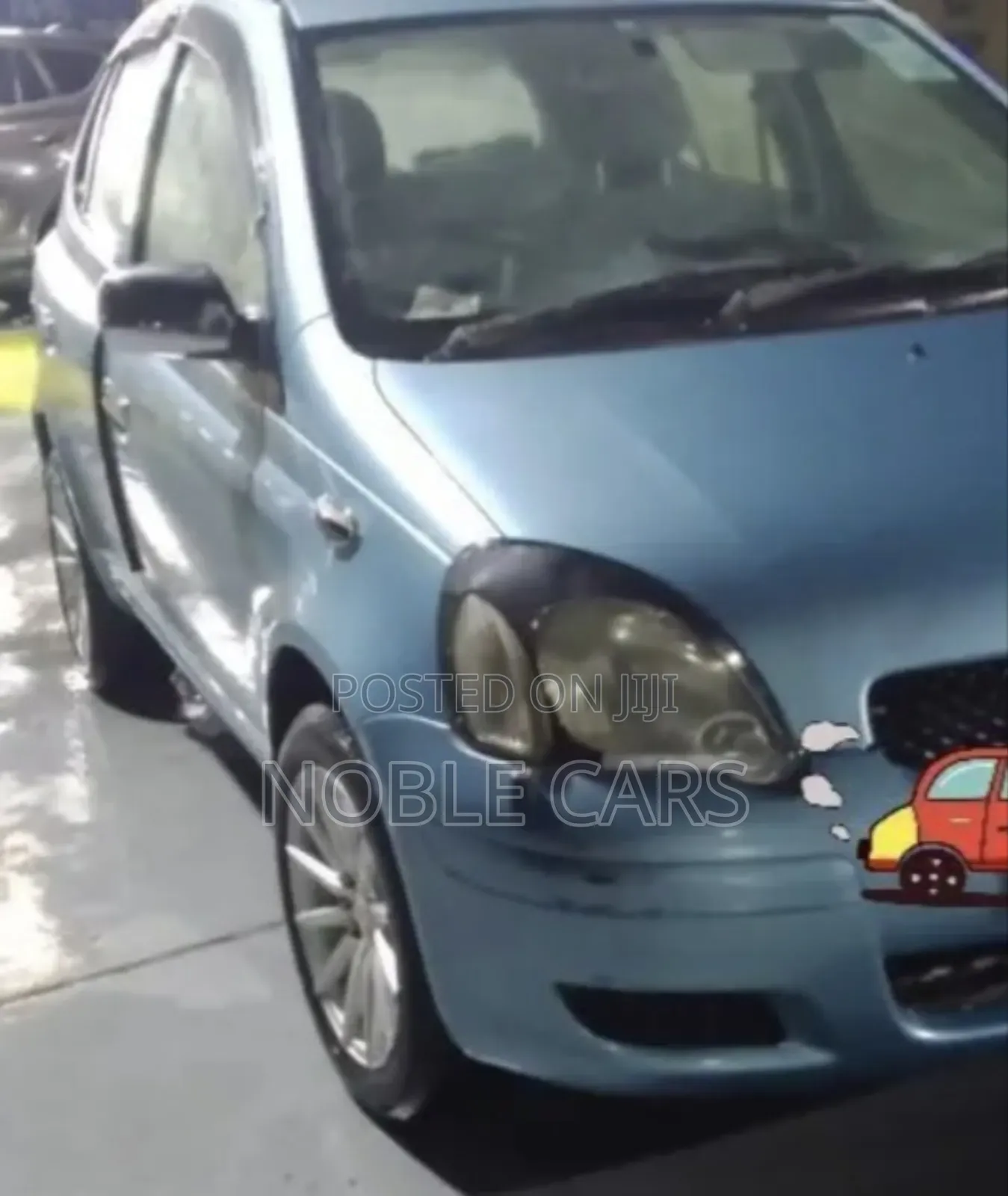 Toyota Vitz 2002 Blue