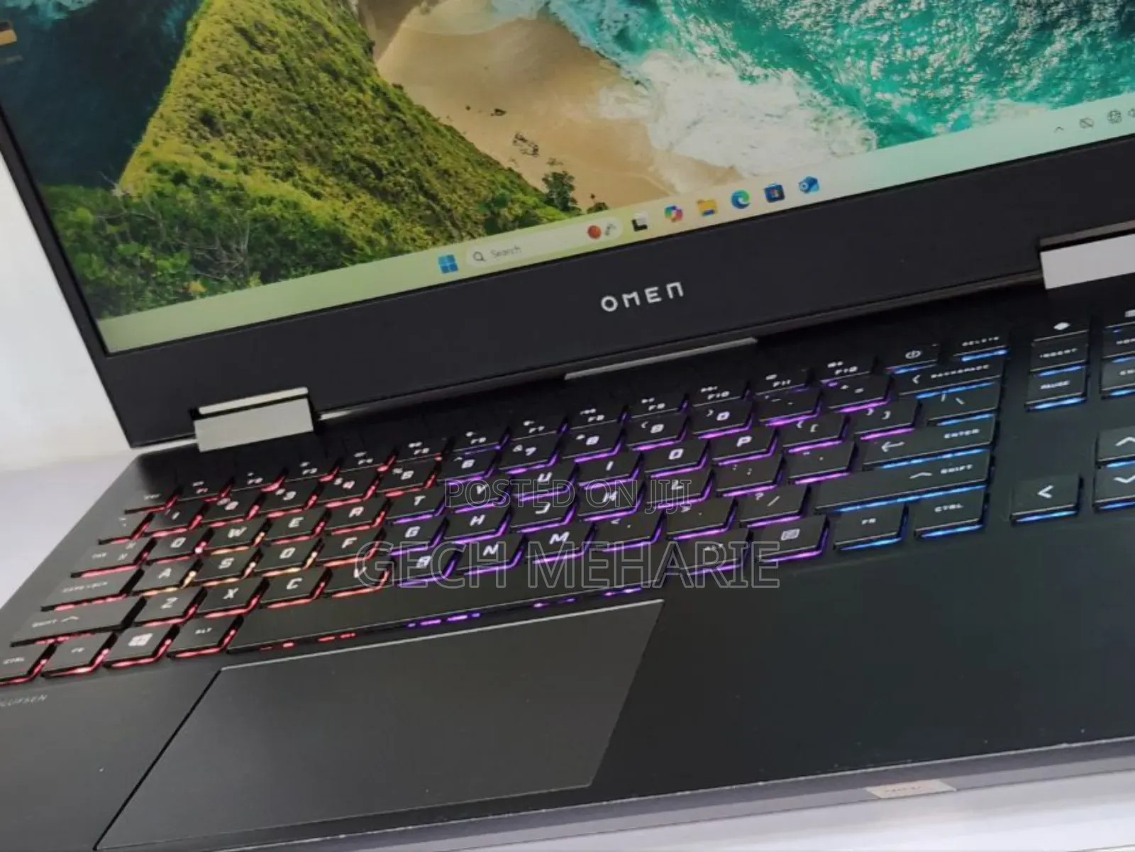 New Laptop HP Omen 15 16GB AMD Ryzen 7 SSD 512GB