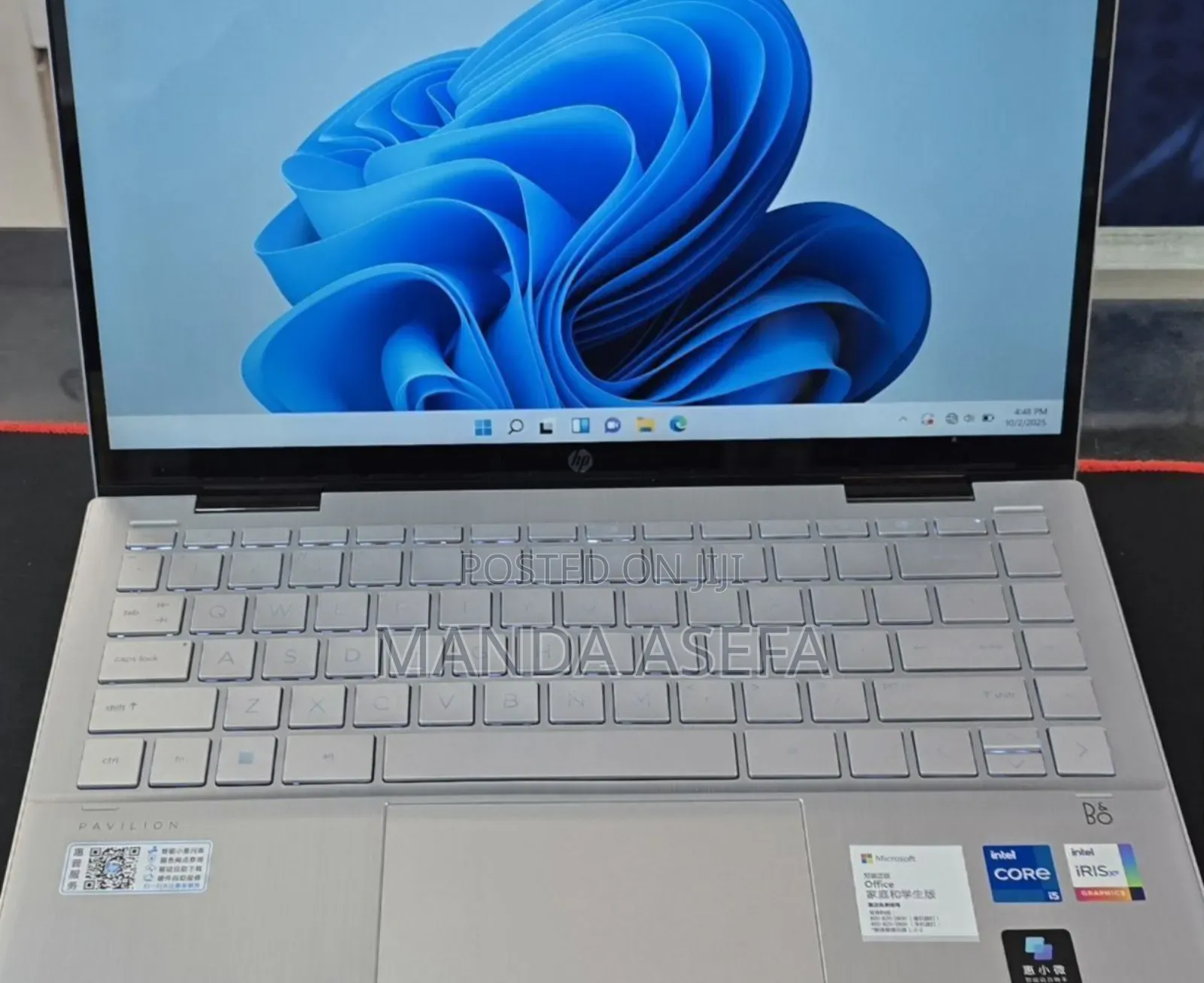 New Laptop HP Pavilion 14 X360 2-in-1 16GB Intel Core I5 SSD 512GB