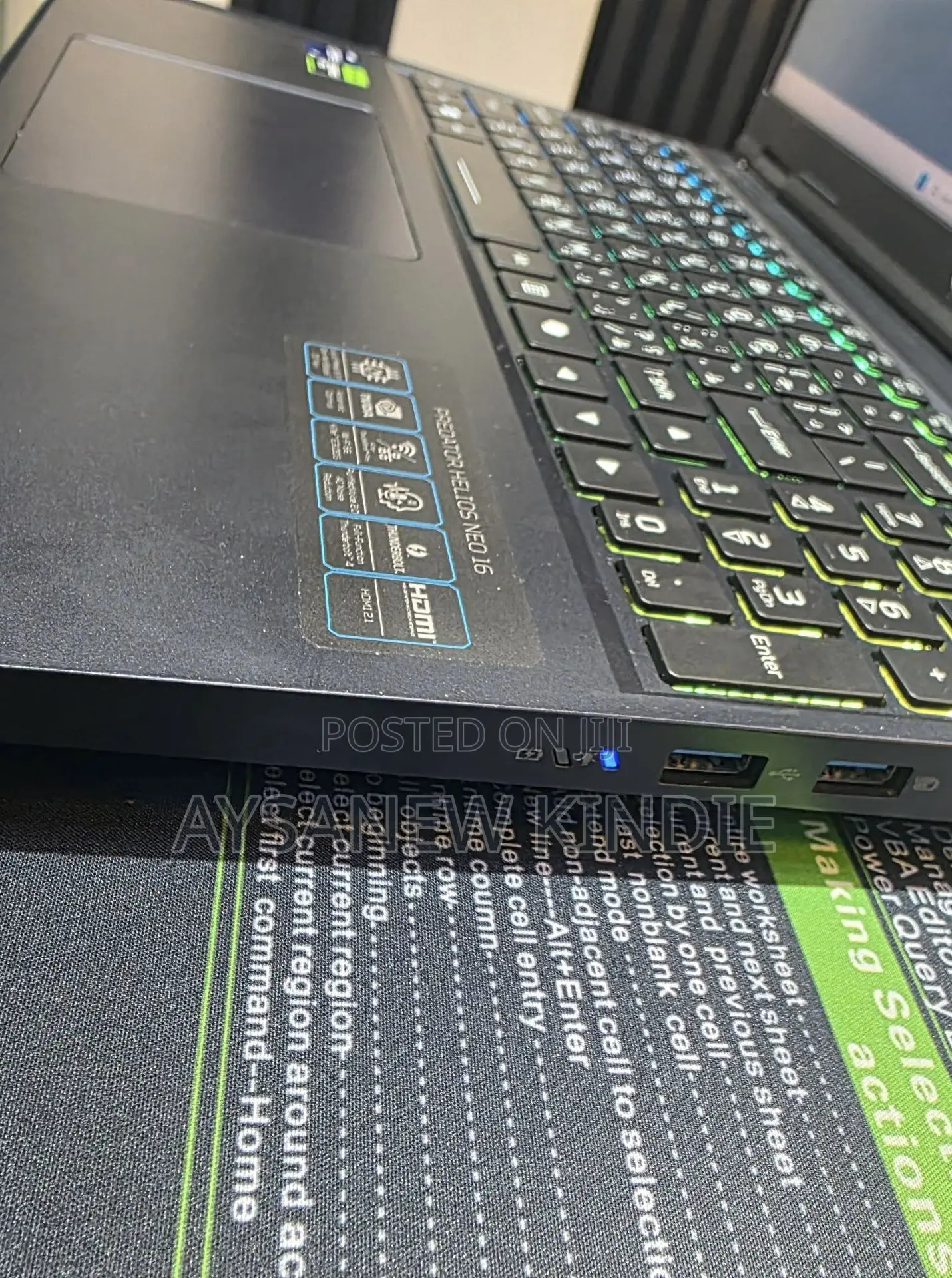 New Laptop Acer Predator Helios Neo 16 16GB Intel Core I9 SSD 1T