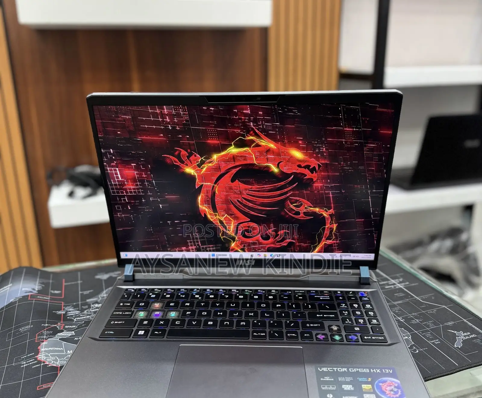 New Laptop MSI Vector GP68 HX 13V 16GB Intel Core I9 SSD 1T