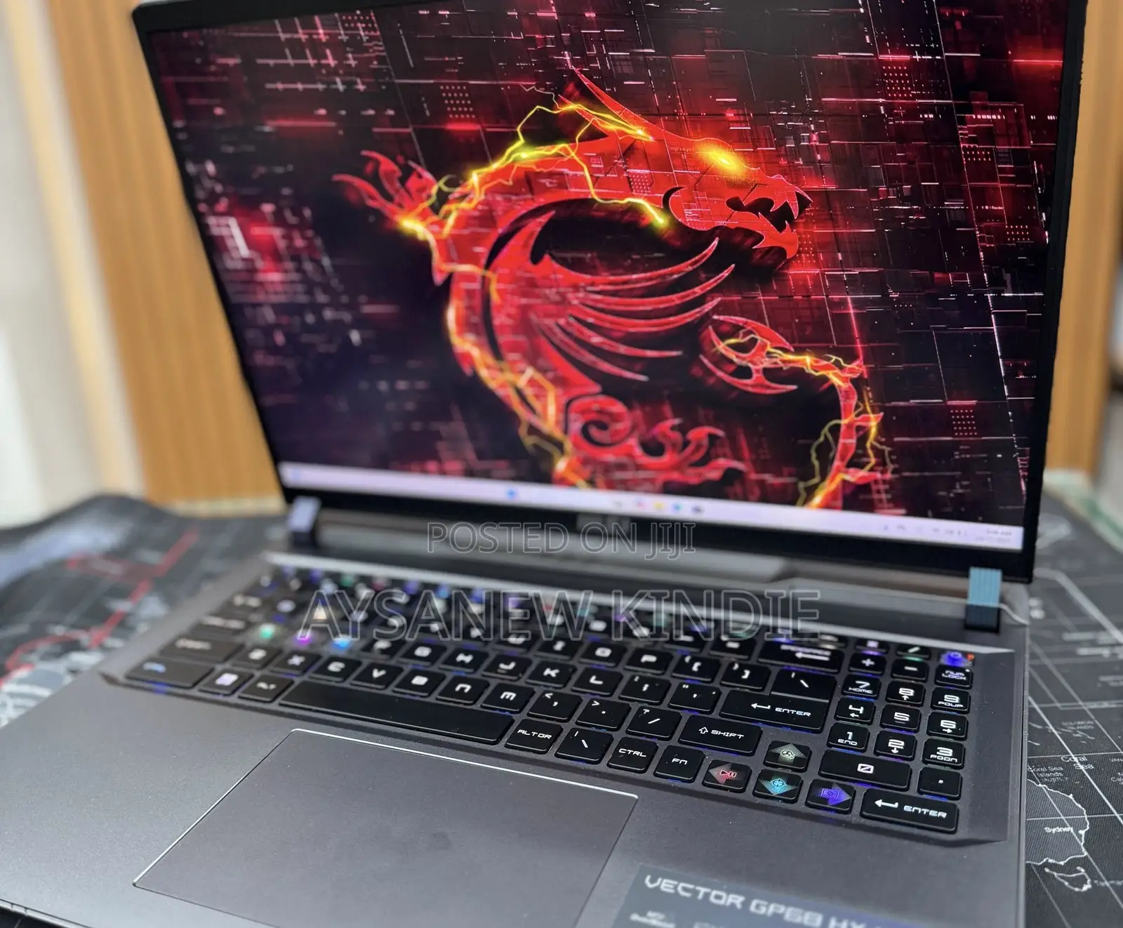 New Laptop MSI Vector GP68 HX 13V 16GB Intel Core I9 SSD 1T