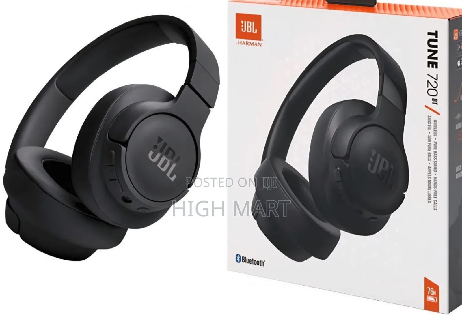 JBL Tune 720bt Headphones