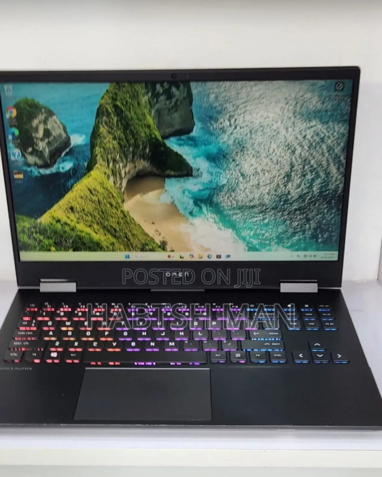 New Laptop HP Omen 15 16GB AMD Ryzen 7 SSD 512GB