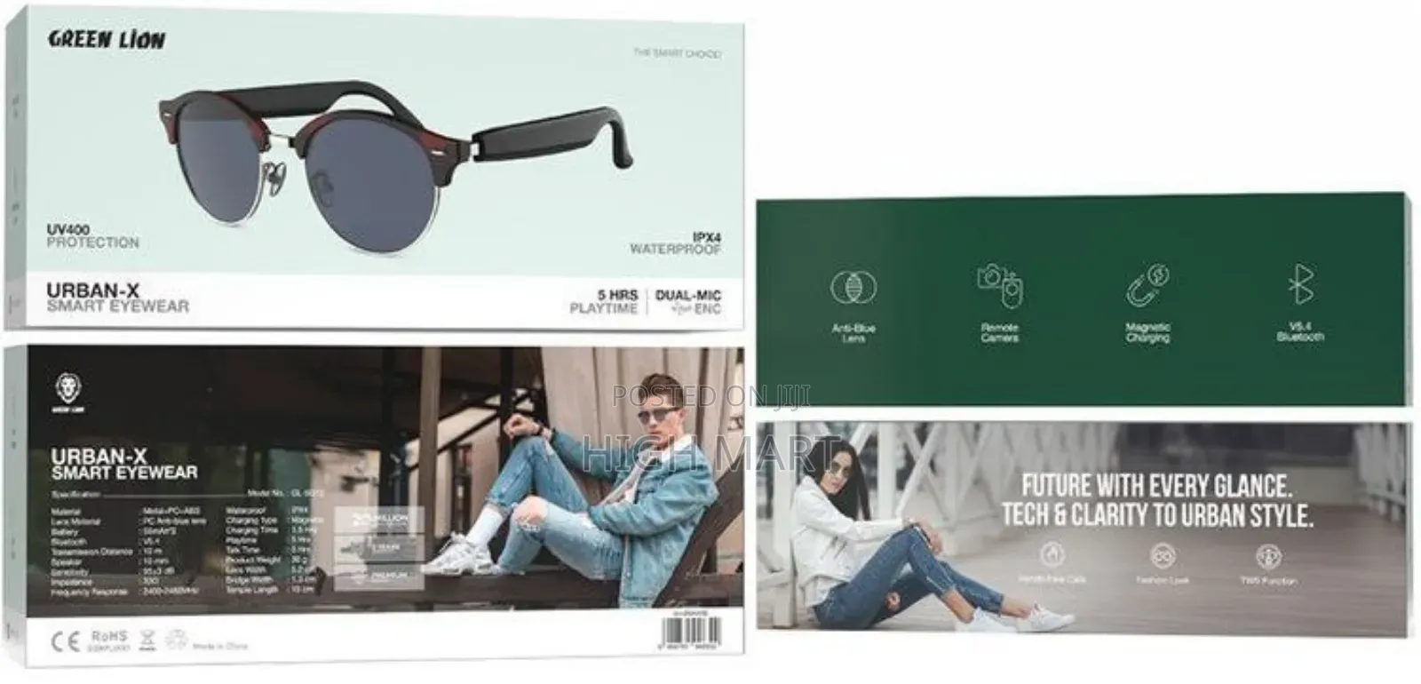 Green Lion Urban X Smart Eyeware