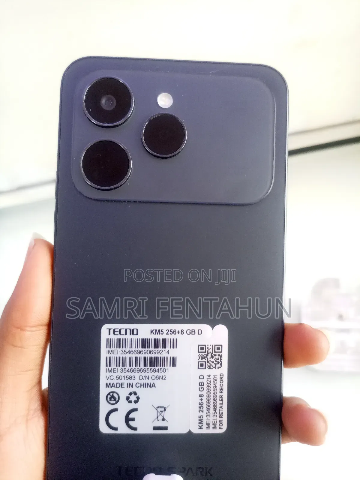 New Tecno Spark 40 256 GB Black