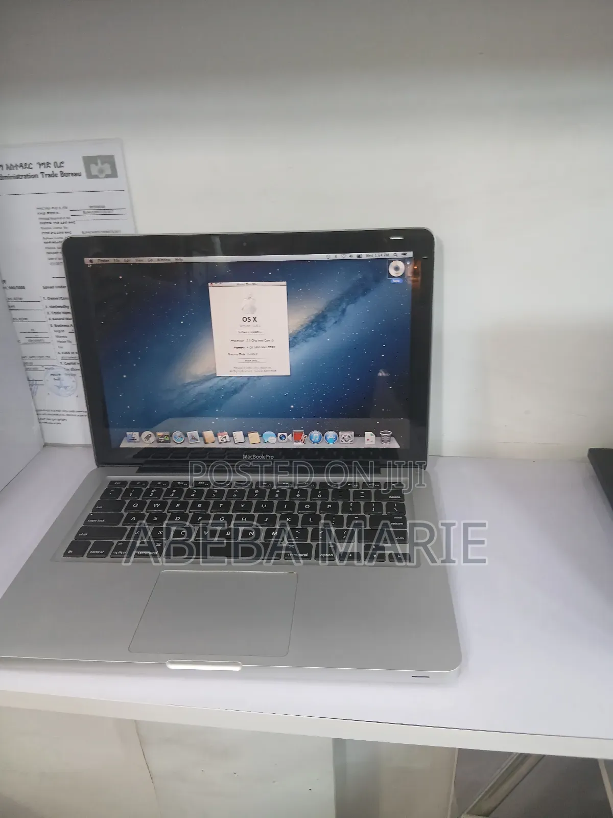 New Laptop Apple MacBook Pro 2012 8GB Intel Core I5 SSD 1T