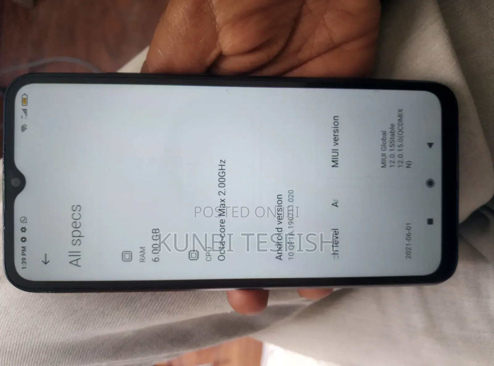 Xiaomi Redmi 9A 128 GB Black