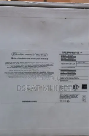 Photo - New Laptop Apple MacBook Pro 2023 M3 14-Inch 8GB Apple M3 SSD 512GB