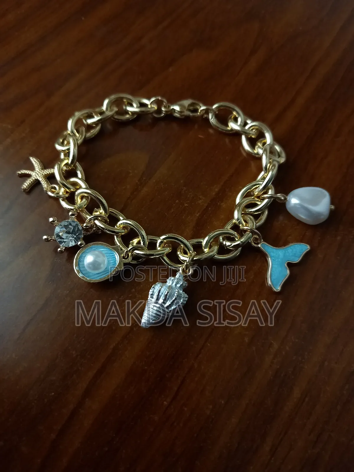 Starfish and Shell Bracelet
