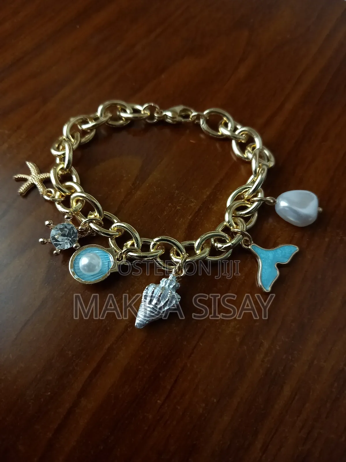 Starfish and Shell Bracelet