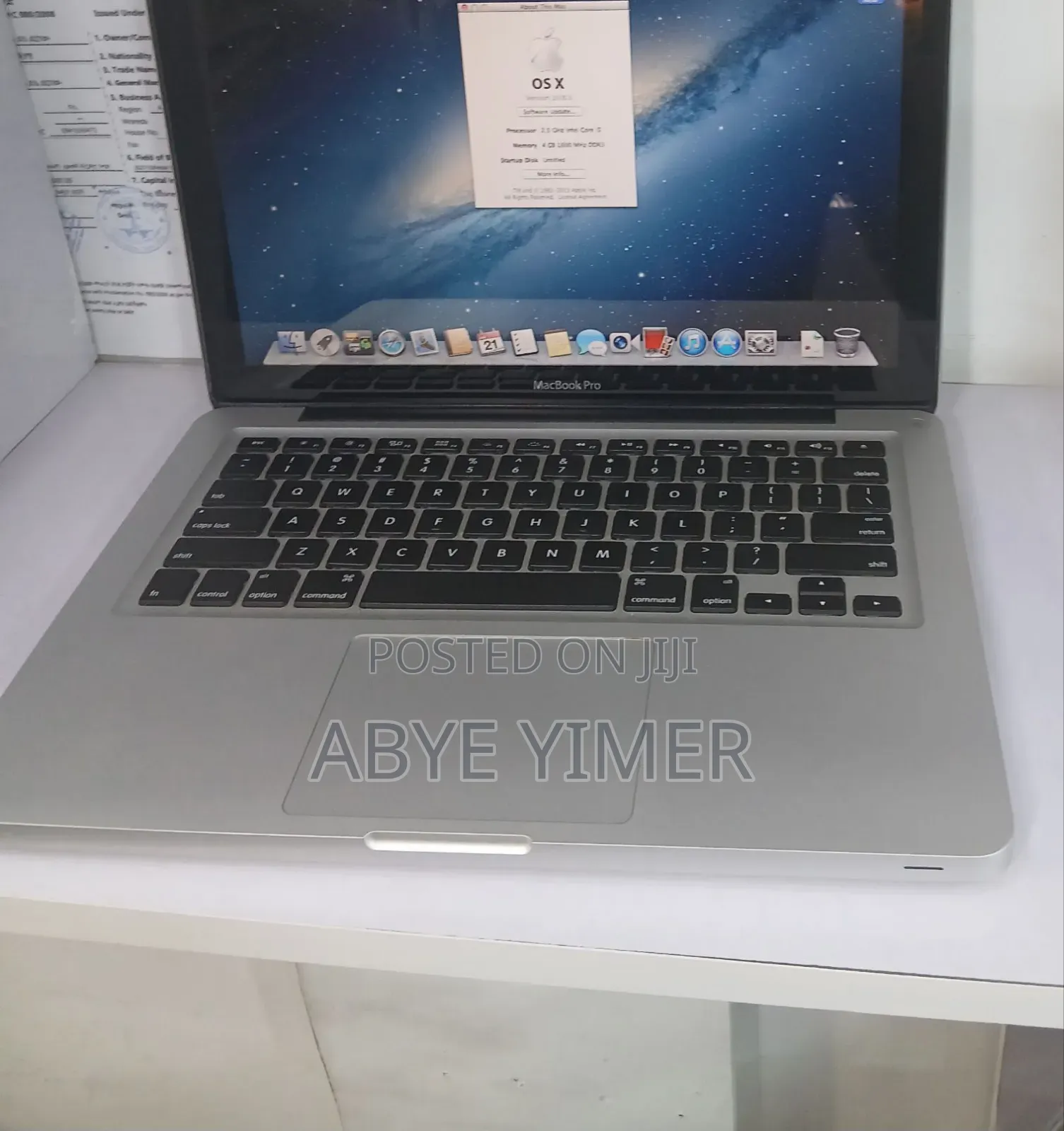 New Laptop Apple MacBook Pro 2012 8GB Intel Core i5 SSD 1T