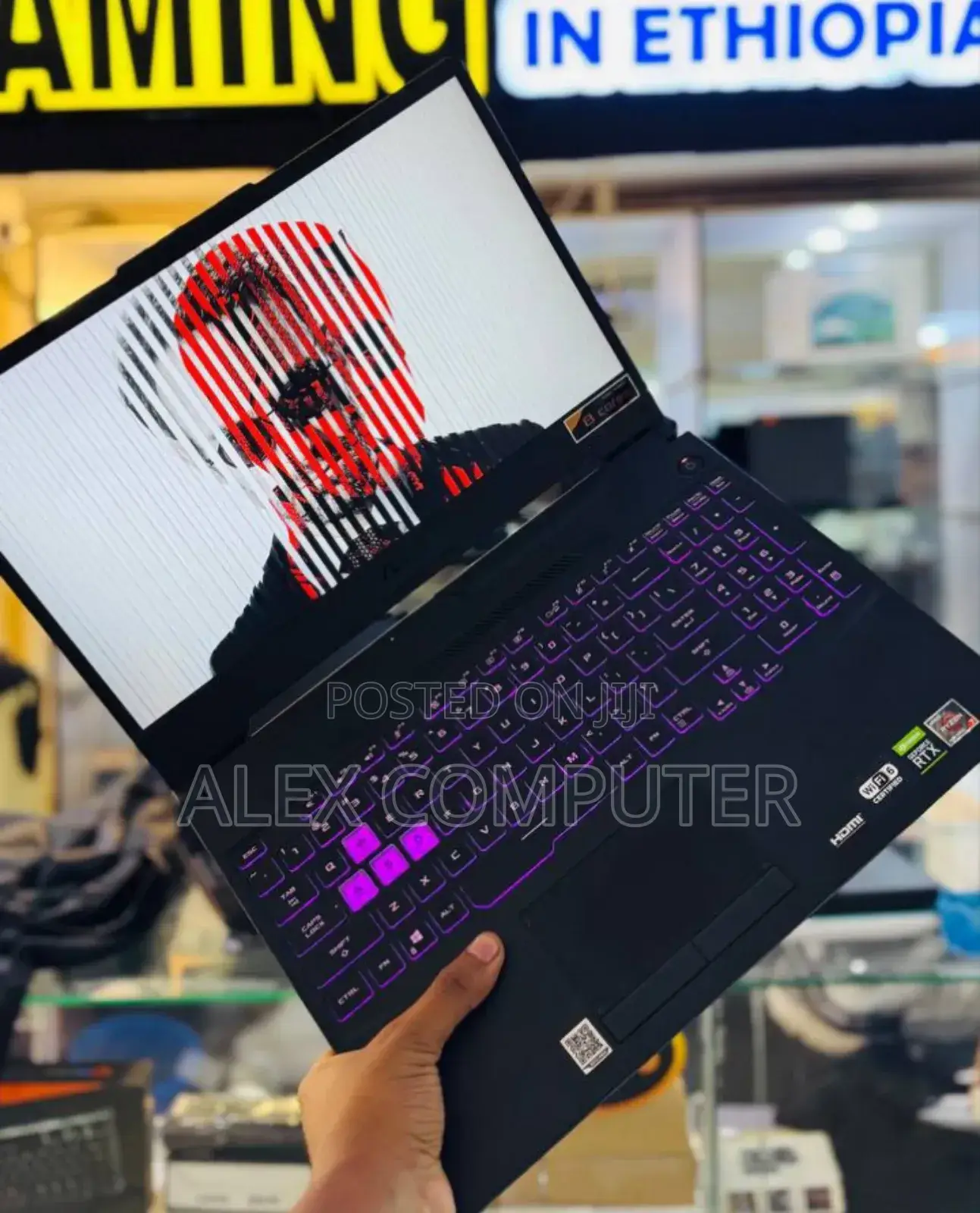 New Laptop Asus TUF Gaming A15 32GB AMD Ryzen 7 SSD 2T