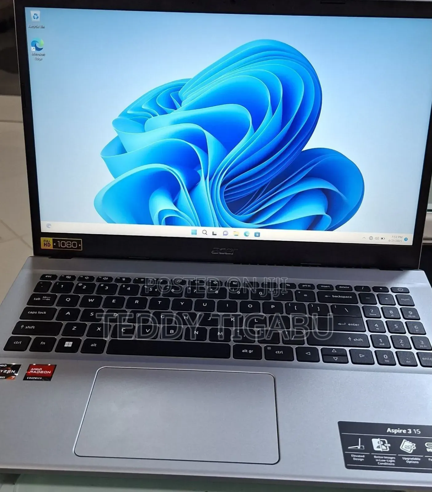 New Laptop Acer Aspire 5 16GB AMD Ryzen 7 SSD 512GB