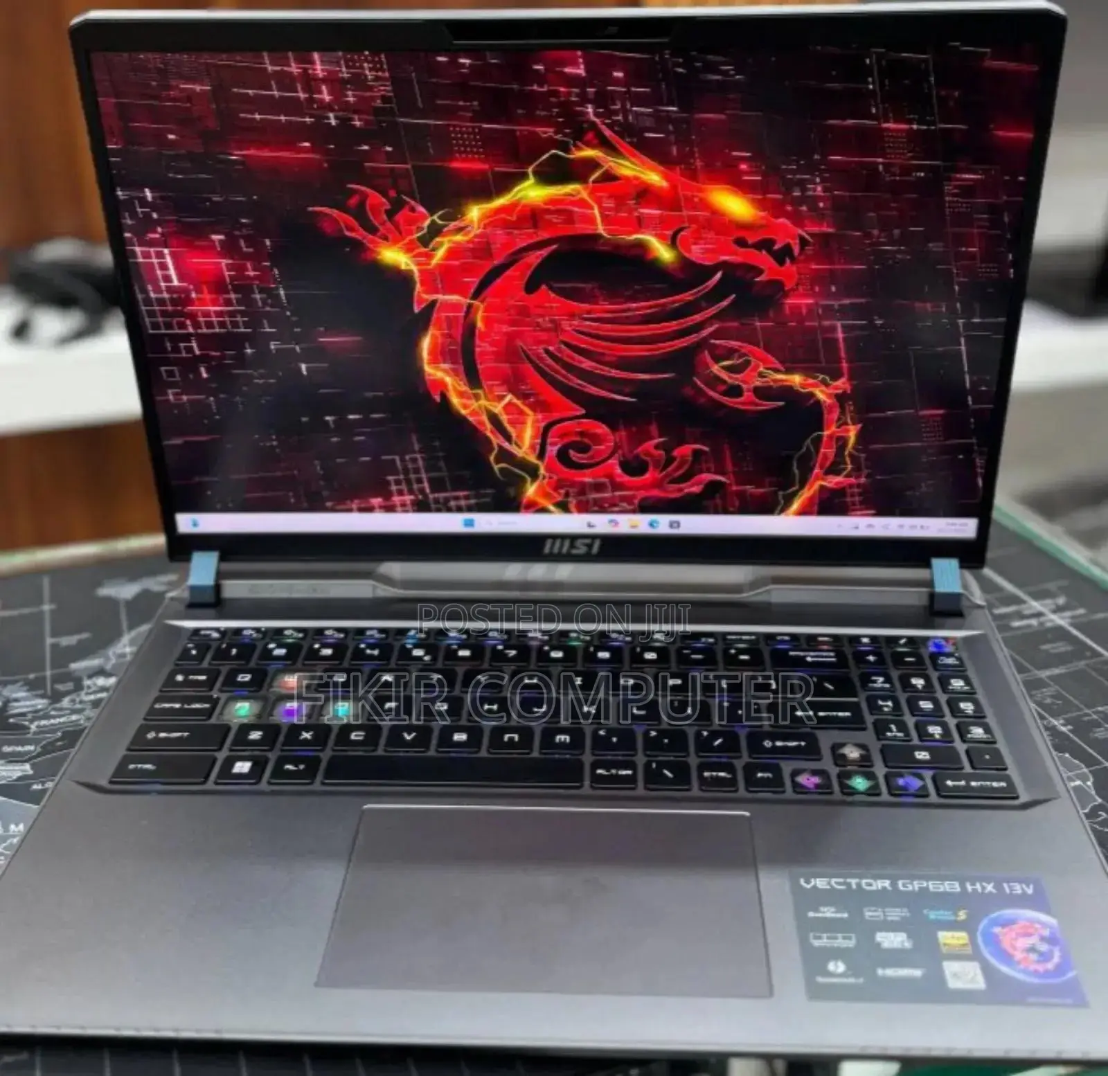 New Laptop MSI Vector GP68 HX 13V 16GB Intel Core I9 SSD 1T