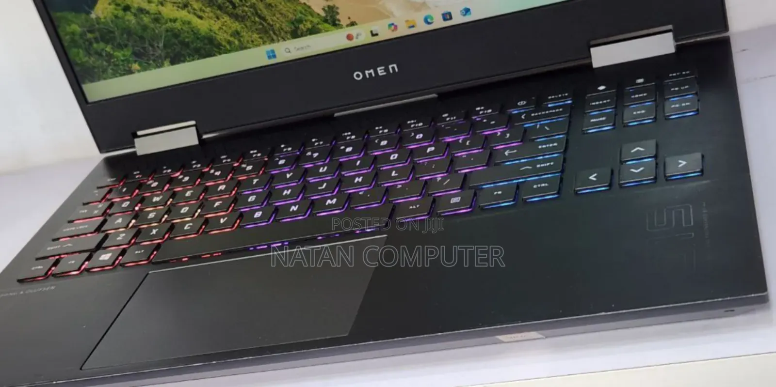New Laptop HP Omen 15 16GB AMD Ryzen 7 SSD 512GB