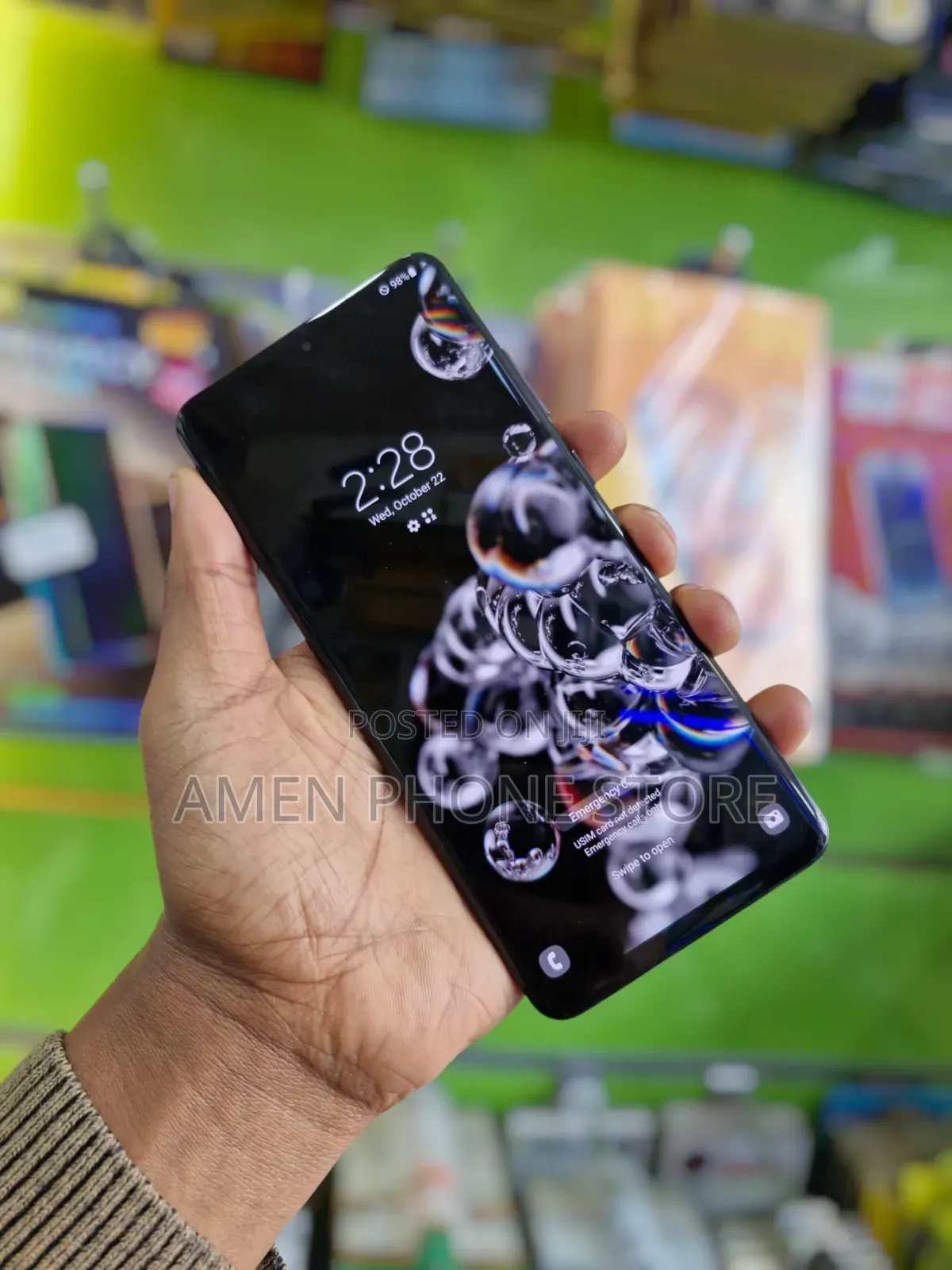 New Samsung Galaxy S20 Ultra 5G 256 GB Black