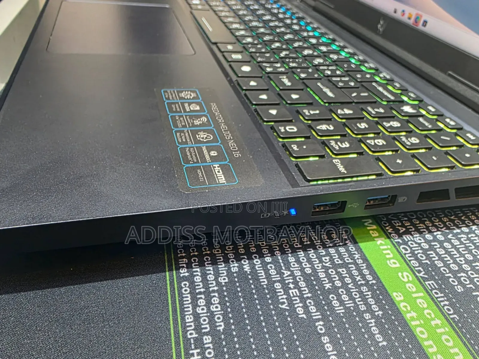 New Laptop Acer Predator Helios 300 16GB Intel Core I9 SSD 1T