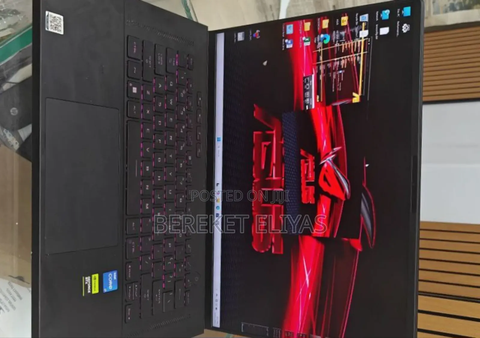 New Laptop Asus ROG Zephyrus G15 16GB Intel Core I7 SSD 512GB