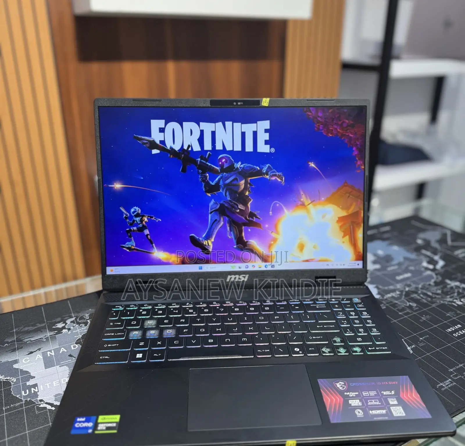 New Laptop MSI 16GB Intel Core I7 SSD 1T