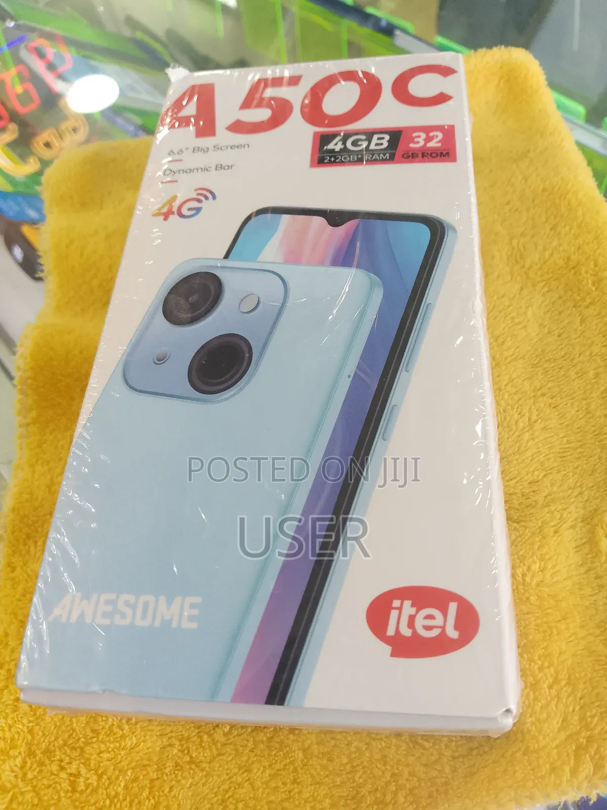 New Itel A50C 32 GB Black