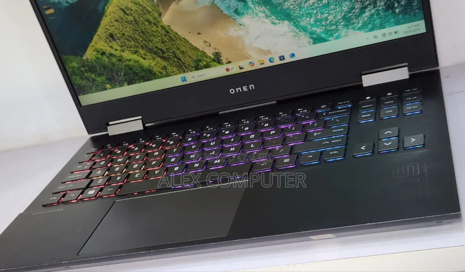 New Laptop HP Omen 15 16GB AMD Ryzen 7 SSD 512GB
