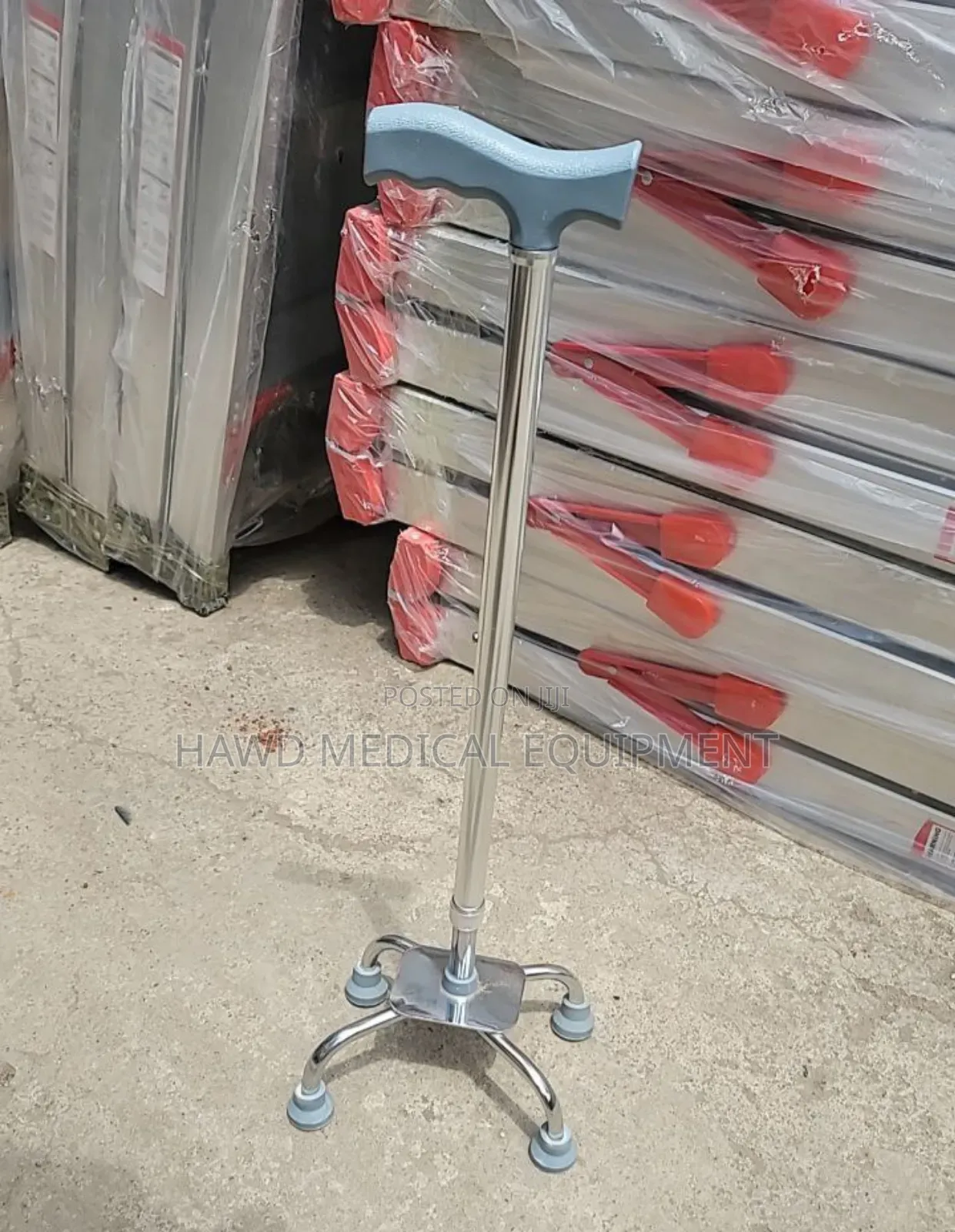 Quad Can Walking Stick