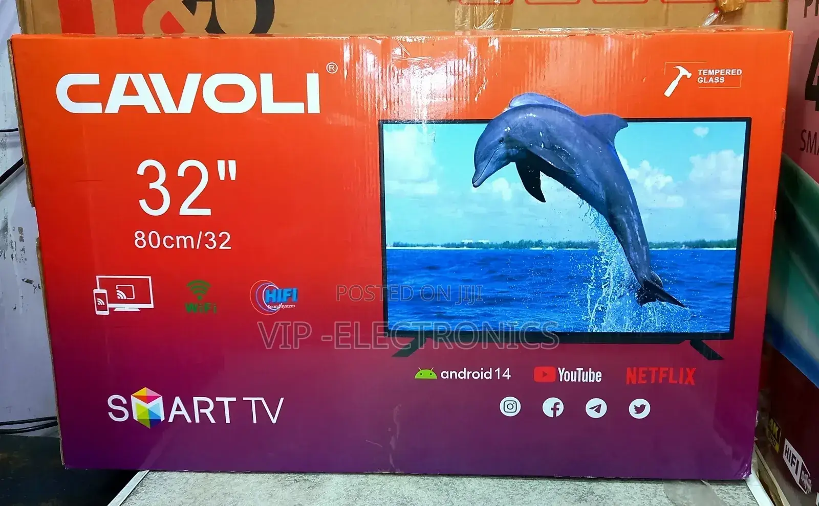 Cavoli 32 Inch Tv Smart Android 14.0 New 2025 Model