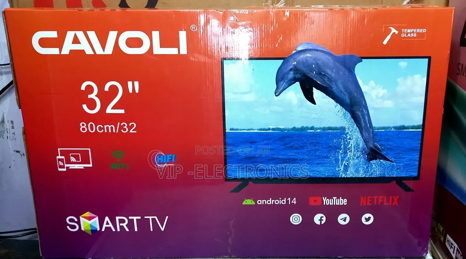 Cavoli 32 Inch Tv Smart Android 14.0 New 2025 Model