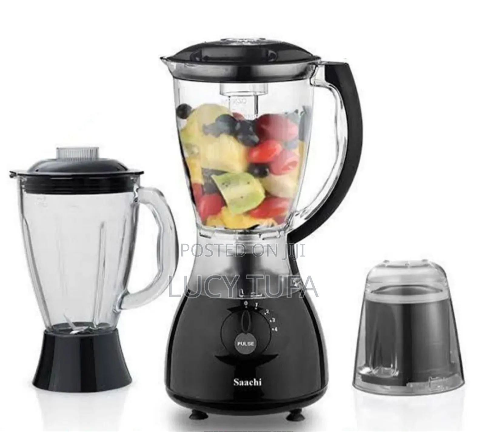 Saachi 3 in 1 Blender and Grinder 
ሳቺ የጁስ እና የቡና መፍጫ