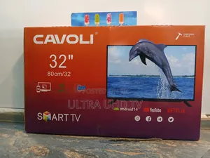 Cavoli 32 Inch Smart Double Glass Smart Tv