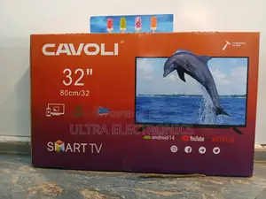Cavoli 32 Inch Smart Double Glass Smart Tv