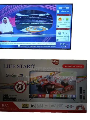 Life Star 65 Inch Smart Android Tv 2025 Youtube and Wifi Access