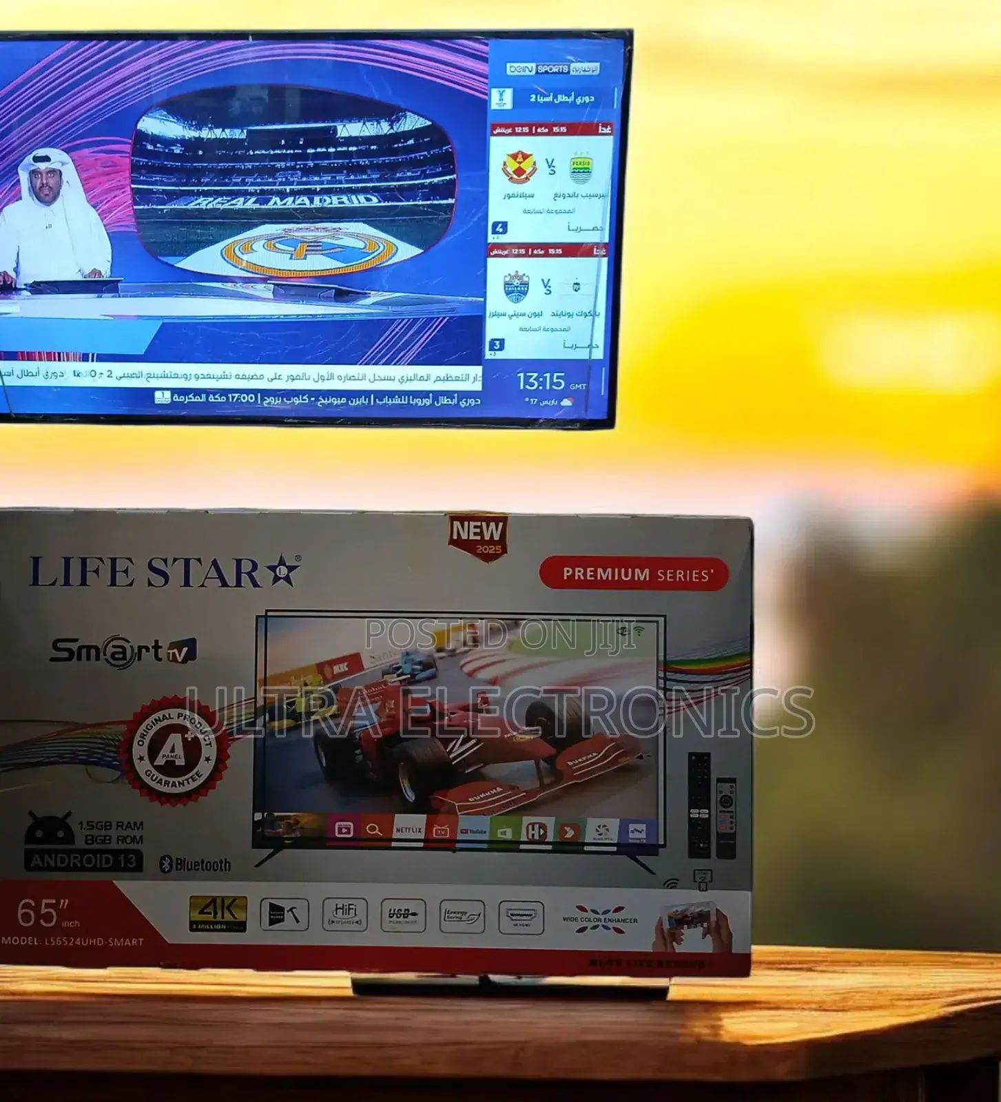 Life Star 65 Inch Smart Android Tv 2025 Youtube and Wifi Access