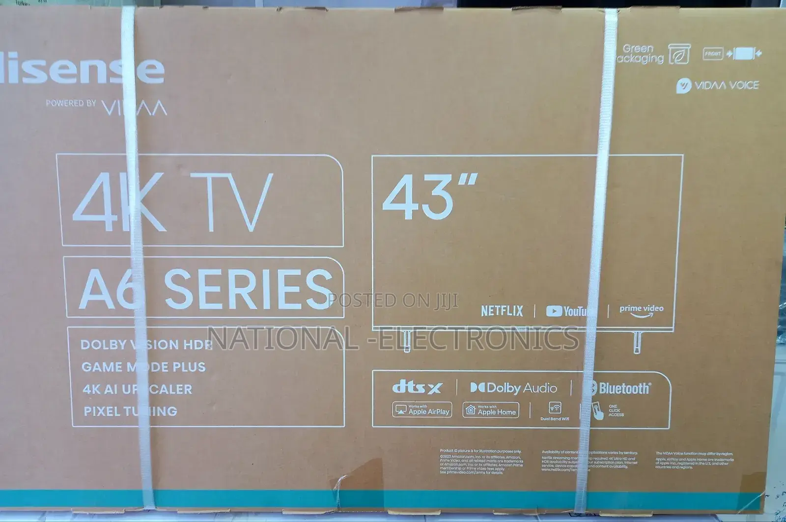 Hisense Tv 43 Inch Tv Smart Vidaa New Price Hisense